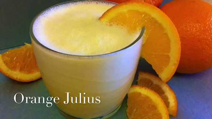 Homemade Orange Julius