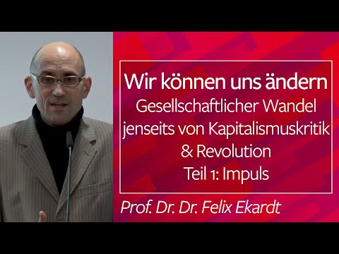 Gesellschaftlicher Wandel jenseits von Kapitalismuskritik & Revolution 1/2 - 13.01.20