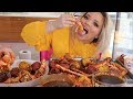 MESSY SEAFOOD BOIL W/ BLOVESLIFE SAUCE!!!