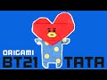折り紙で作るBT21「TATA」の折り方【BTS】 Origami