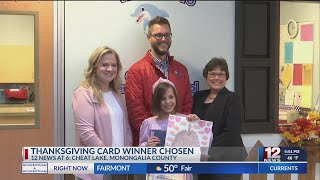 Cheat Lake Elementary chosen as Thanksgiving Card Contest winner