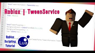 How To Tween Parts and GUIs ROBLOX (Roblox Scripting Tutorial)