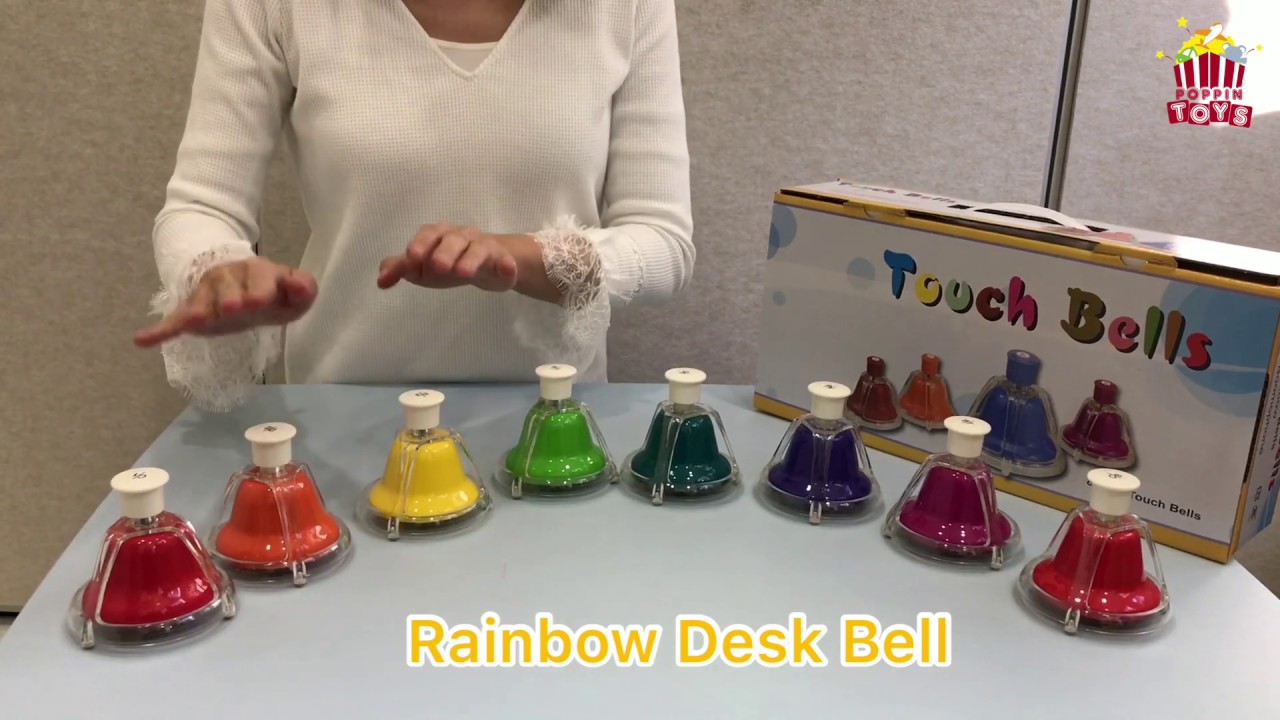 Rainbow Desk Bells 彩虹鐘聲音 YouTube