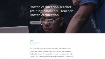 RV Learning Module Navigation Guide - Teacher