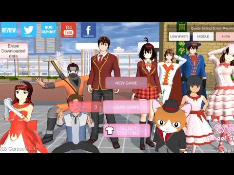 SAKURA School Simulator Gameplay | Crazy Funny School Life 😂 | Best Android Game 2026