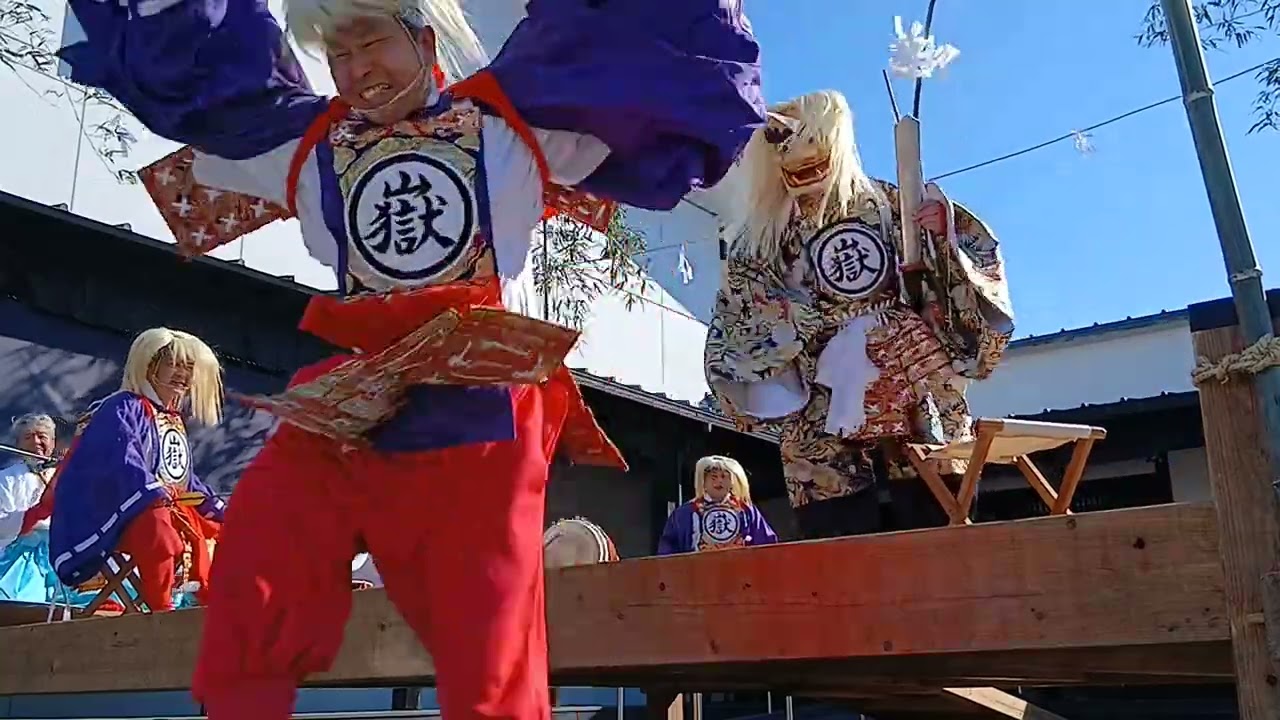 頌春舞初　奉納御嶽神楽（2026.1.3） 神逐