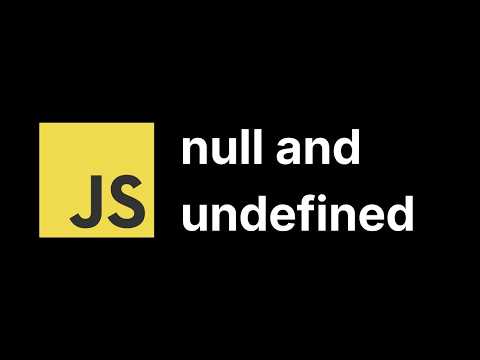JavaScript null vs undefined Explained | JavaScript Course 🔥