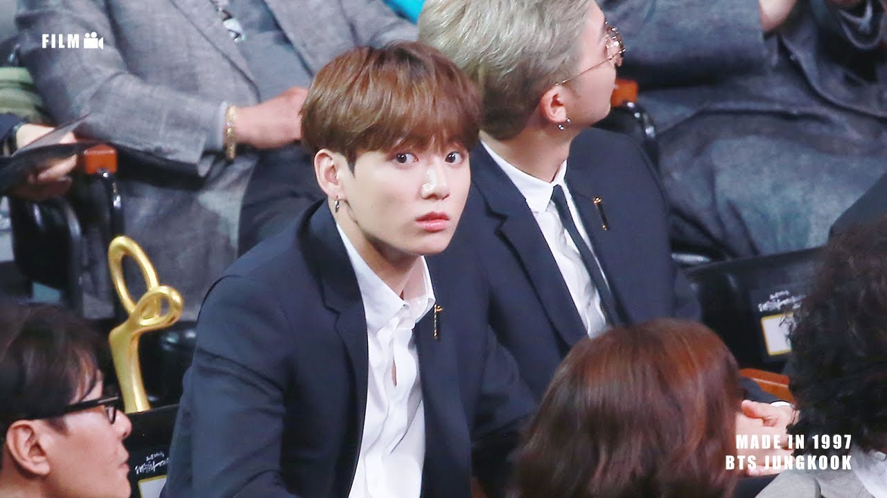 181024 대중문화예술상 대기석 정국 - JUNGKOOK FOCUS