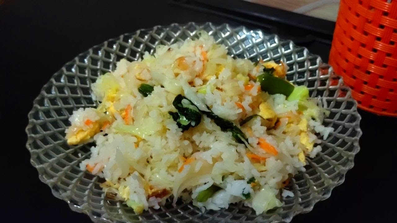 Restaurant style Vegetable Egg Fried Rice recipe | How to cook fried ...