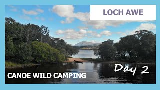 CANOE LOCH AWE  INNIS ERRICH TO INISHAIL ISLAND | Best wild camps in Scotland?