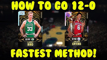 HOW TO GO 12-0 FAST! NBA 2k20 MyTeam
