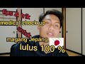 TIPS MEDICAL CHECK UP MAGANG JEPANG|LULUS 100%#magangjepang