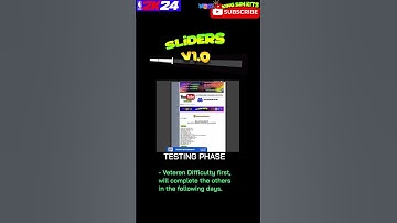 🏀NBA 2K24 V1.0 Sim Sliders Available!!