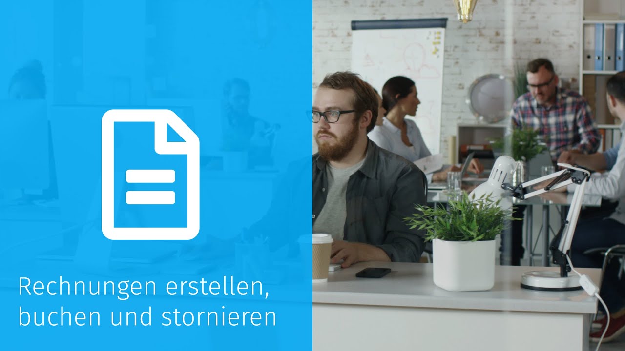 Update Rechnungen erstellen, buchen, mahnen und stornieren