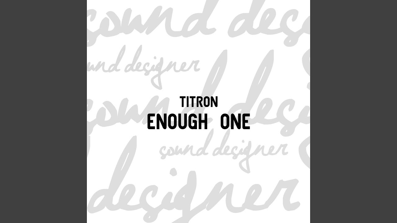 Watch Enough One on YouTube Watch Enough One on YouTube