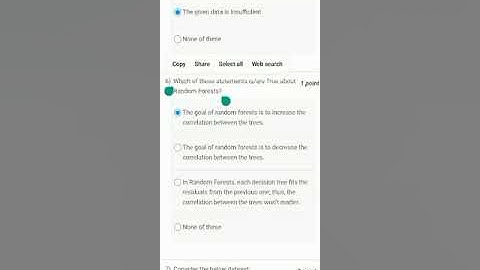 Mooc/nptel solutions of Introduction to machine learning assignment-8 #nptel #mooc #subscribe #2022