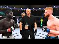 Jared Cannonier vs Bo Nickal FULL FIGHT | UFC 4 AI Simulation Gameplay (CPU vs CPU)