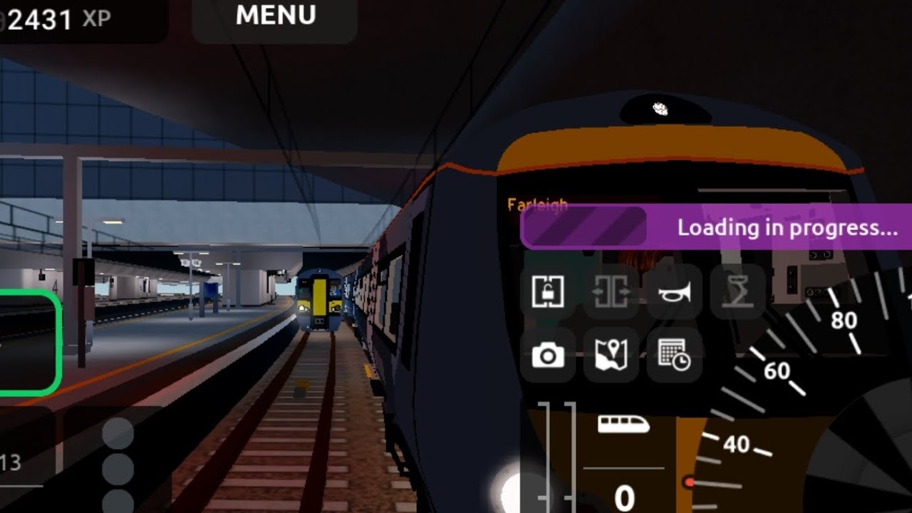 Wir guarden Ein zug in Seebahn!