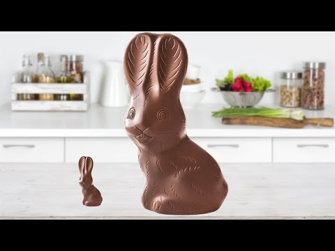 How To Make a Giant Chocolate Easter Bunny