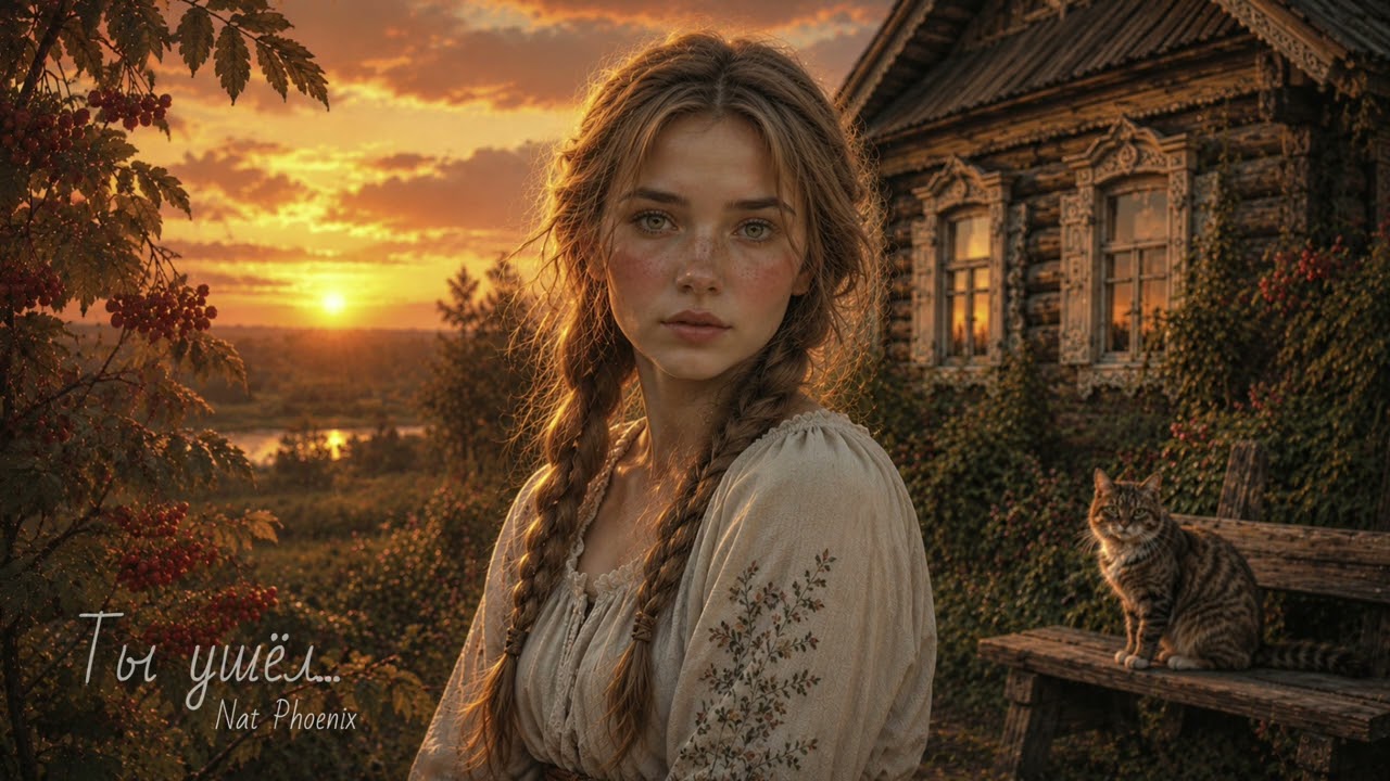 Славянский фолк.Ты ушёл... Ждала столько долгих зим - Nat Phoenix ✨️ #фолк #баллада #славянскийфолк