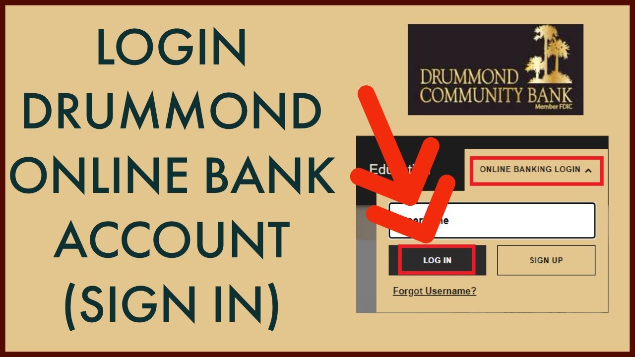 Drummond Bank Login How to Login Drummond Bank Online Banking Account