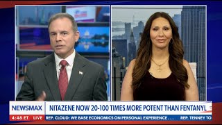 Dr Maria Ryan on NewsMax talking about Nitazene - the drug more deadly than Fentanyl