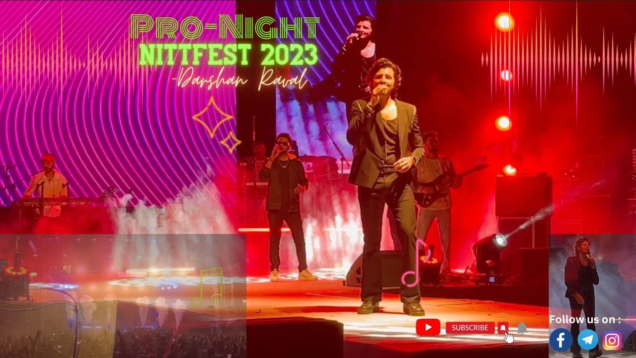 Kesariya I Kamariya🔥I Chogada I NITTFEST’23 I DAY-03  #darshanraval #nittrichy @DarshanRavalDZ #op