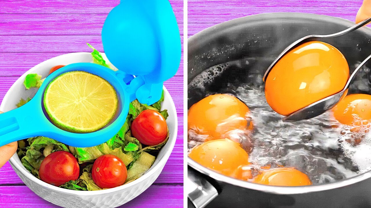 Useful And Smart Kitchen Hacks To Make Your Life Easier - YouTube