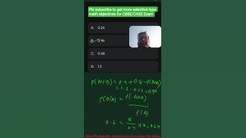 PYQ type Probability selection for CBSE/CHSE Exam 2026