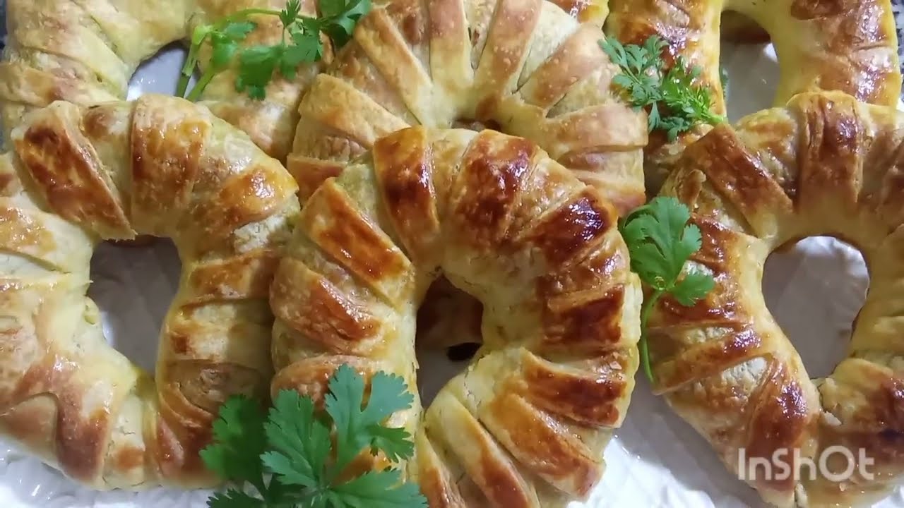 مملحات أول يوم رمضان بعجينة المسمن لذاذ هشاش ومقرمشين 😋