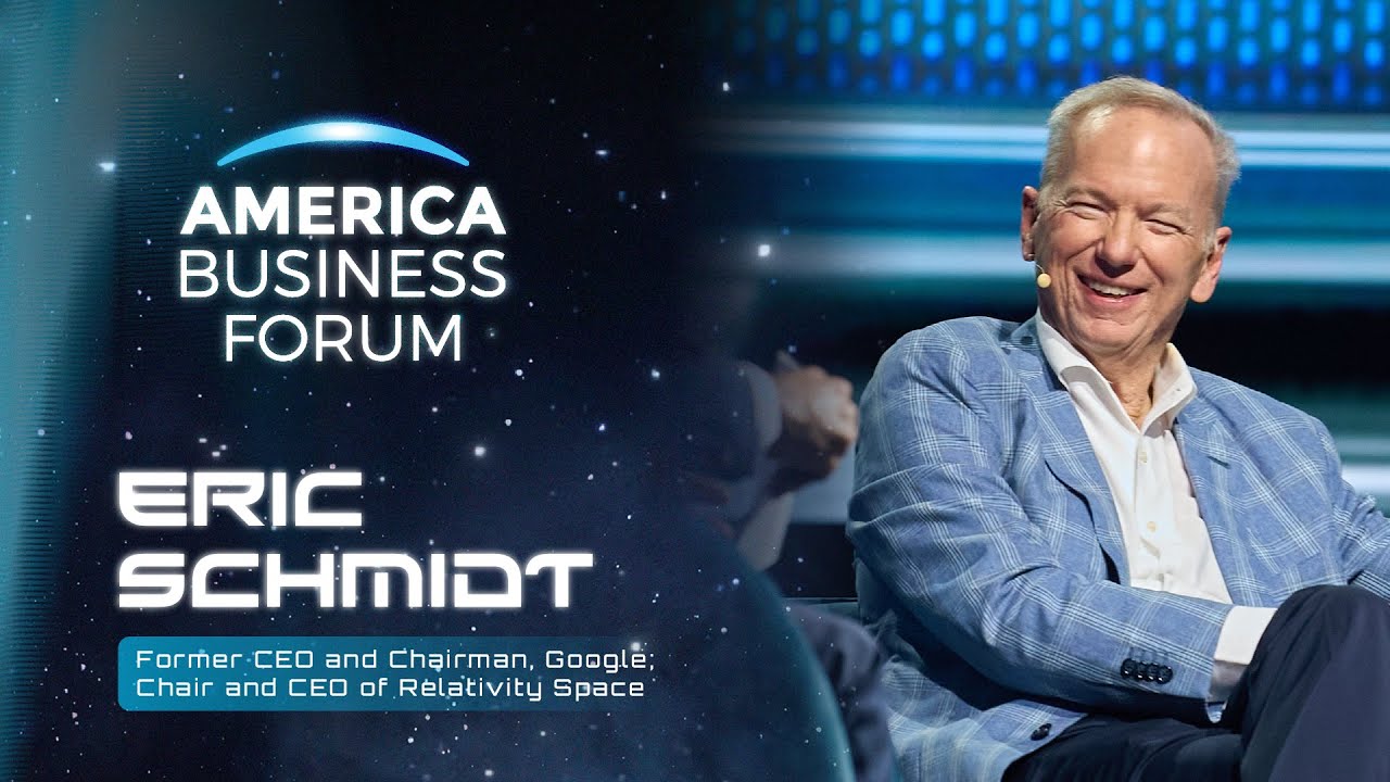 Eric Schmidt on AI, Innovation and the Future of Technology | America Business Forum Miami 2025
