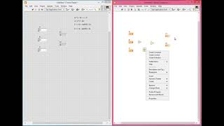Solving quadratic equations on LabVIEW / Решения квадратных уравнений в LabVIEW. screenshot 4