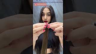 How to apply hair extensions 😍🎀 #shorts #youtubeshorts #amazonfinds #hairextensions #amazon #hair