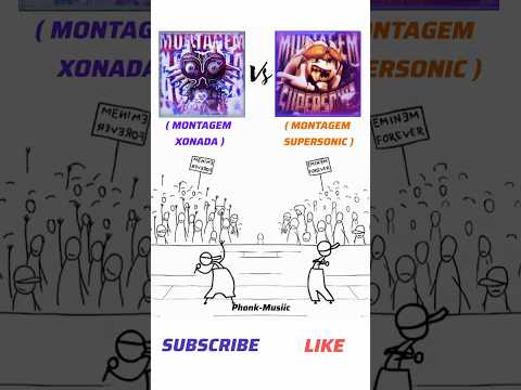MONTAGEM SUPERSONIC Vs MONTAGEM XONADA Phonk Aveeplayer Funk Foryou 
