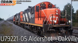 U79221-05 Aldershot - Oakville - Oakville Subdivision - GP9rm - Train Sim World 3