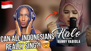What a VOICE! Vanny Vabiola - 'Halo' | SINGER  FIRST TIME REACTION