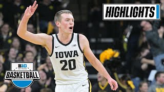 Northwestern at Iowa | Highlights | Big Ten Men's Basketball | Jan. 31, 2023