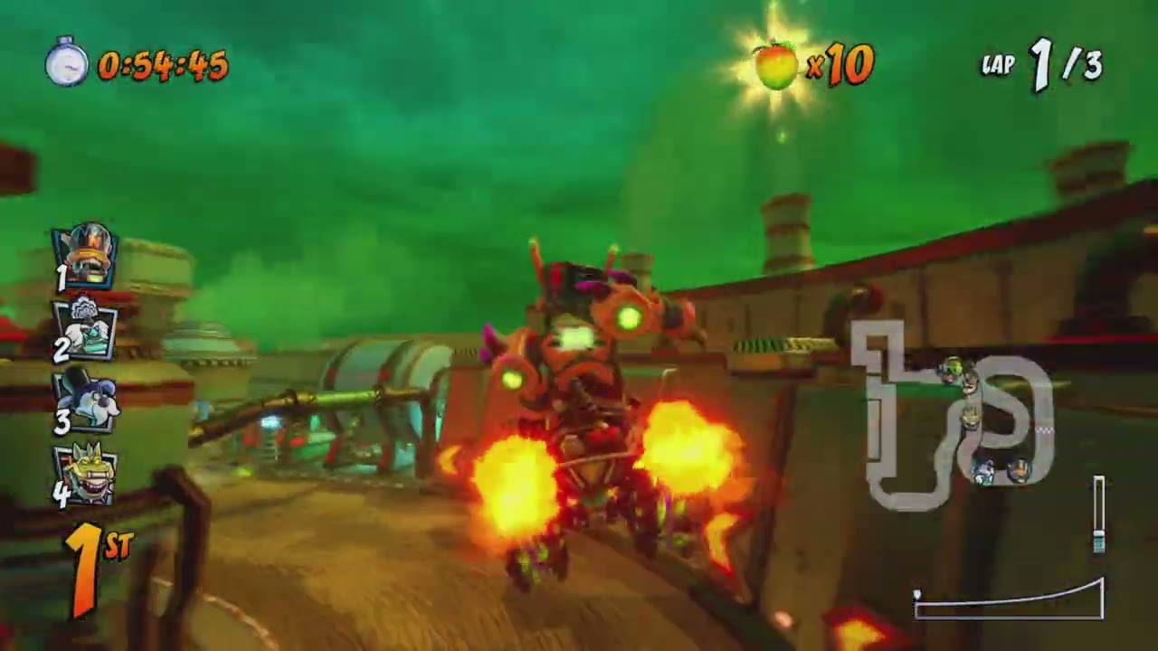 Crash Team Racing Nitro-Fueled - Assembly Lane with Rustland Megamix (Hard)