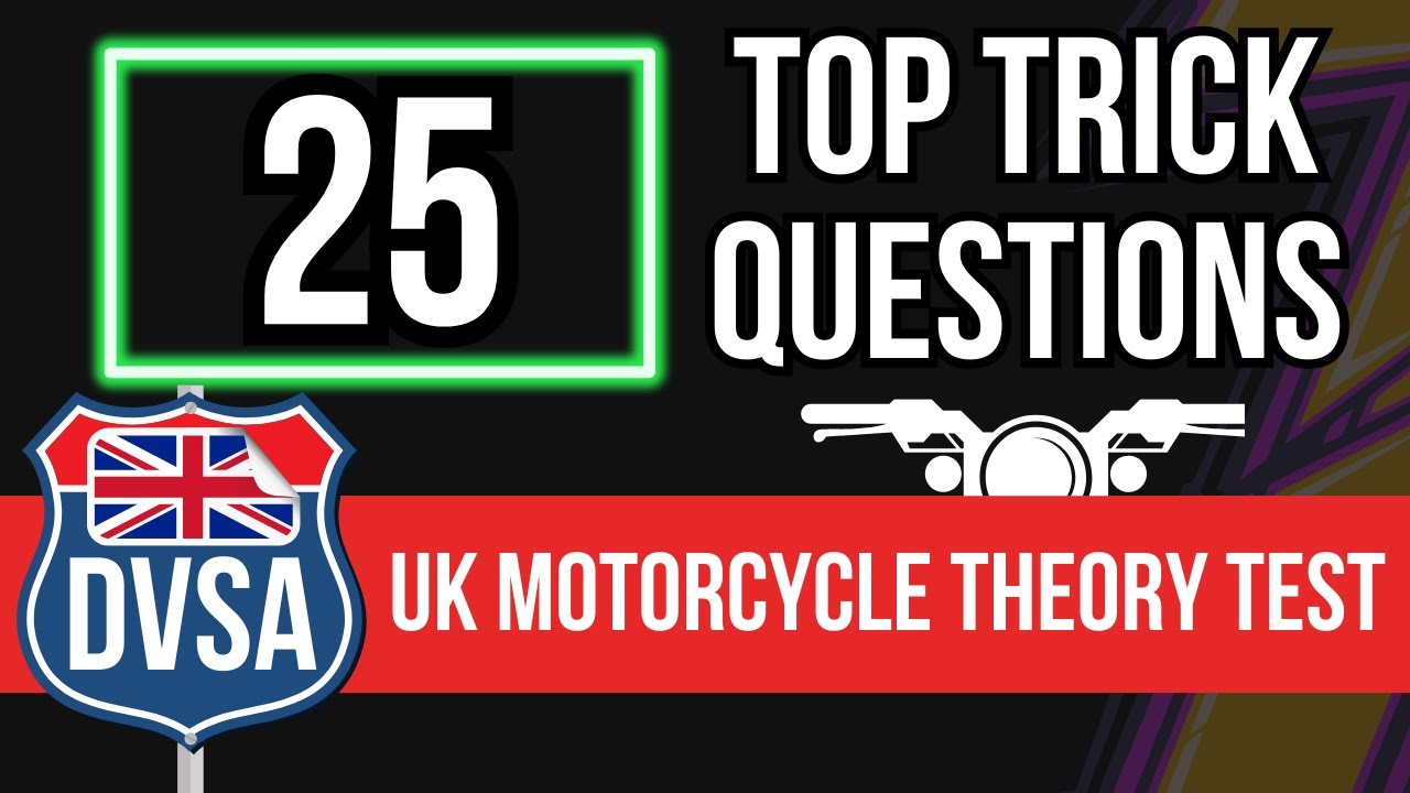 UK Motorcycle Theory Test 2026 DVSA (25 Top Trick Questions) - YouTube