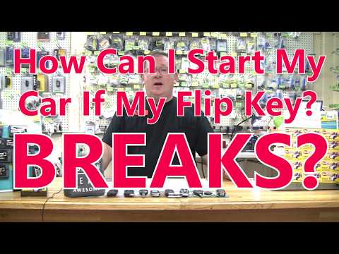 How Can I Start My Car When the Flip Key Breaks?