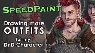 Making an OC Reference Sheet - [SpeedPaint]