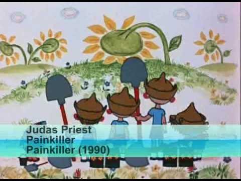 Judas Priest - Painkiller (cartoon mix clip)