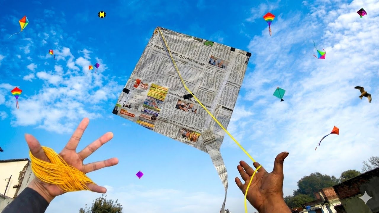 *Kite Looting* New Video |kite flying video |kite video |kite fighting |makersakaranti |