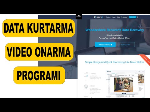 Silinen Dosyaları Geri Getirme  ve Video Onarma Programı - Wondershare Recoverit