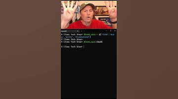 PowerShell Short Count