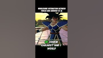 Wholesome Interaction Between Turles And Android 16 🤯 #crashout #turles #sparkingzero #dragonballz