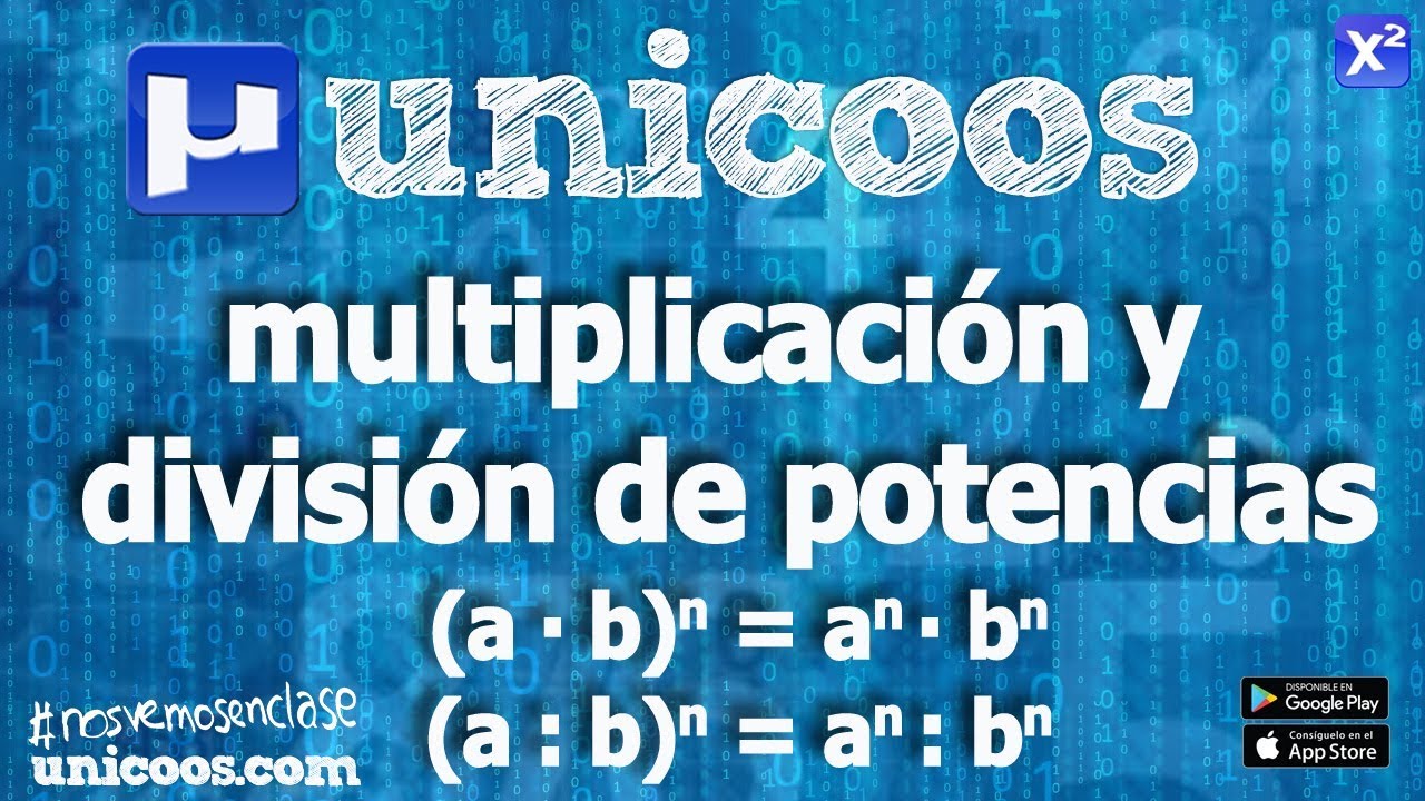 Multiplicación de potencias