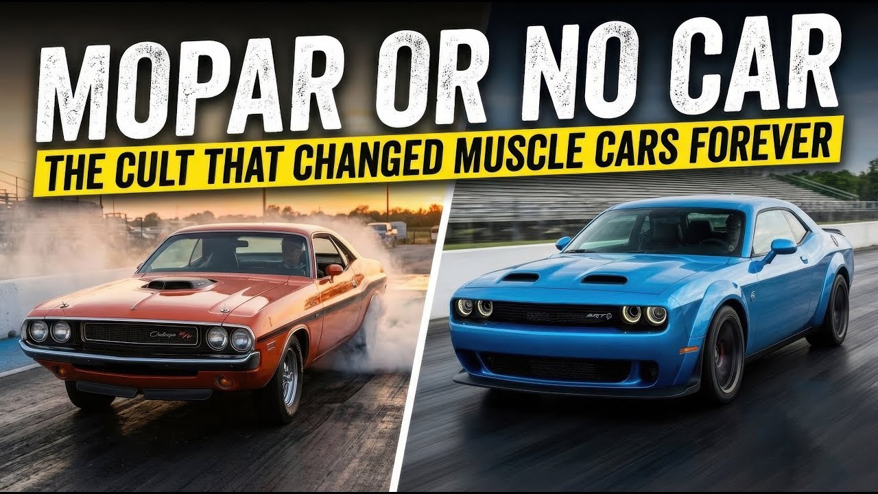 Mopar или нет машины: Культ, навсегда изменивший мир маслкаров.