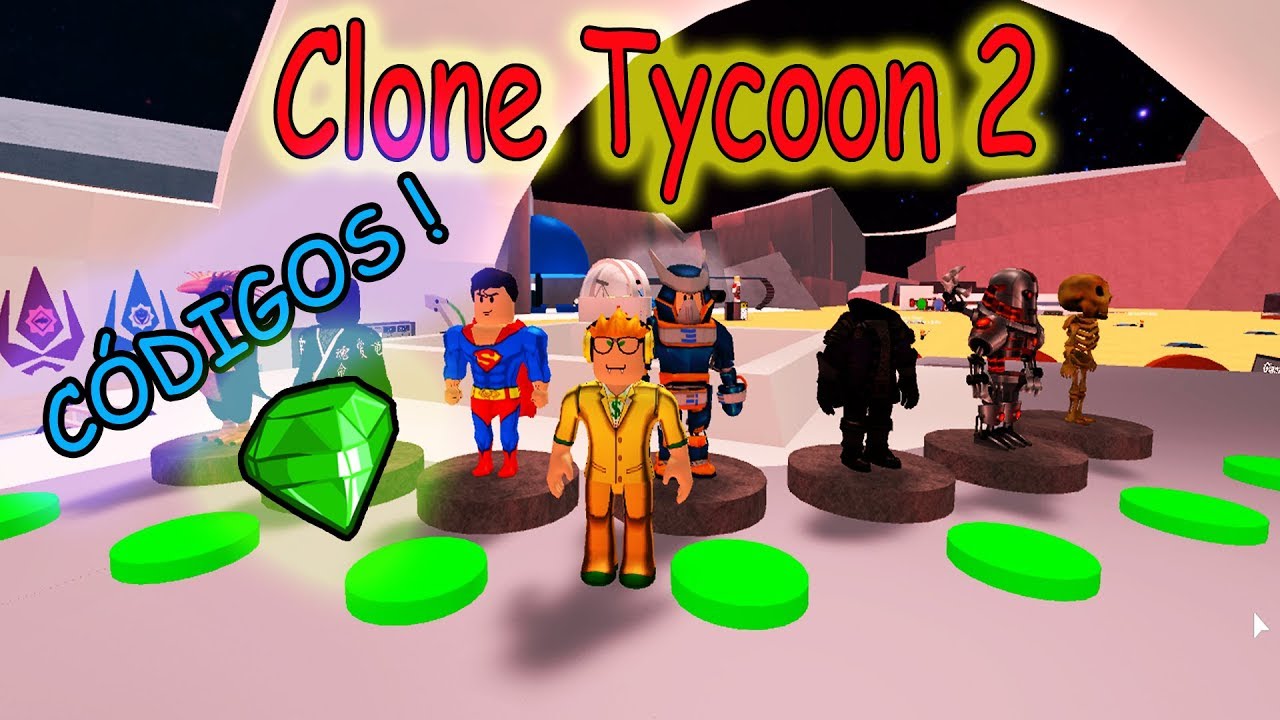 3 Codigos De Clone Tycoon 2 En Espanol Roblox Youtube - como editar vc no jogo clones tycoon no roblox