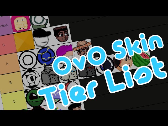 Create a Roblox Skins Tierlist Tier List - TierMaker